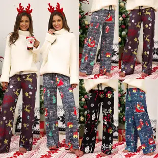 2022 Cross-border Christmas Pajamas for Kids & Adults Black White Patterned Set — feature 14