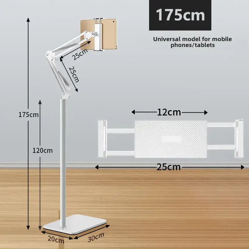 Telescopic Phone Bracket 175cm Adjustable Metal - Image 8