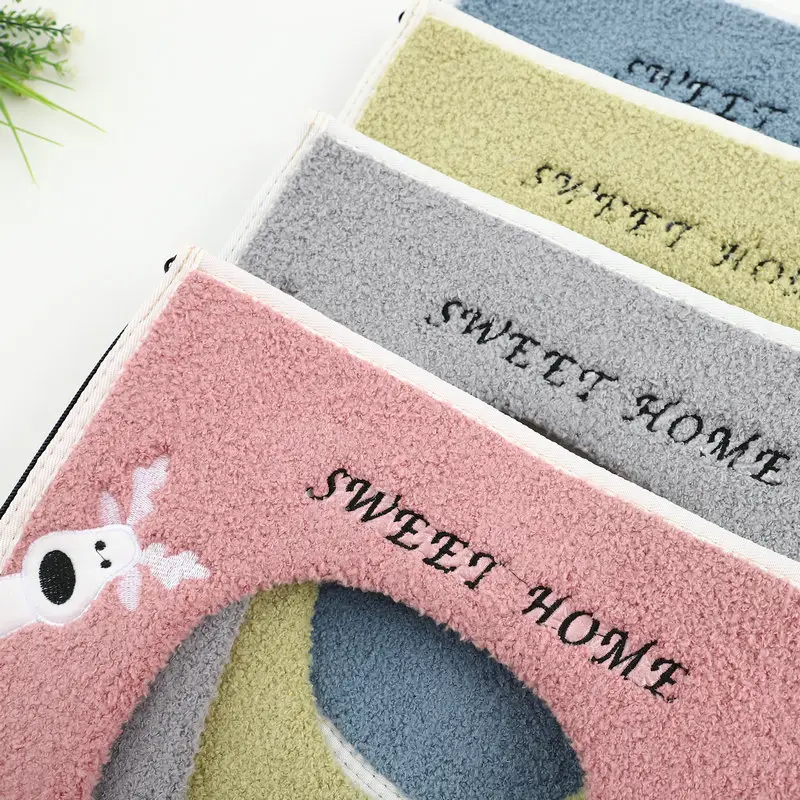 Autumn Winter Lucky Deer Waterproof Toilet Seat Cushion - Image 7