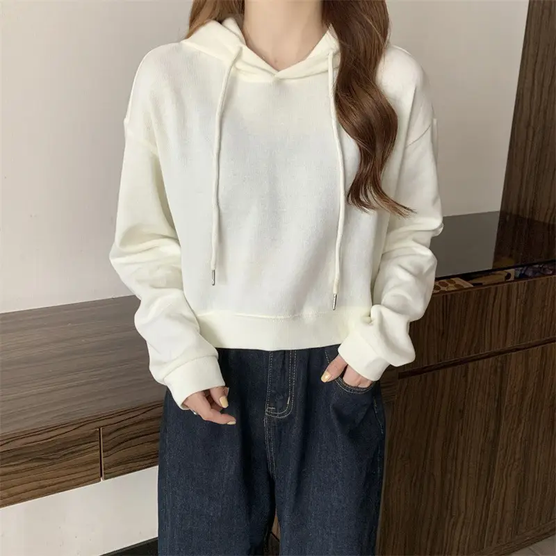 Women Grey Hoodie Sweatshirt Spring Autumn 2022 — feature 10