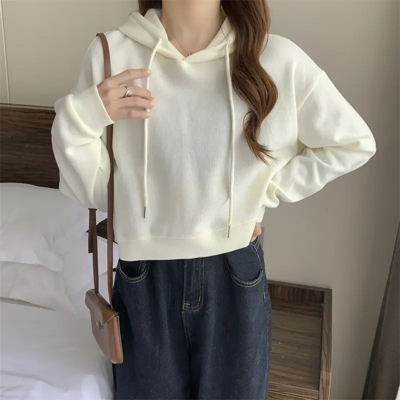 Women Grey Hoodie Sweatshirt Spring Autumn 2022 — feature 15