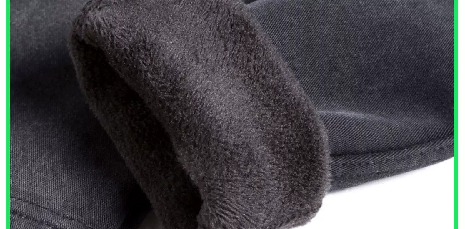 Women's Black Fleece Leggings Warm Winter Wear — feature 31