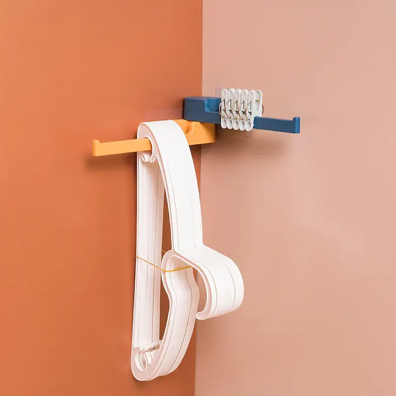 Rotating Wall-Mounted Hanger Storage Rack - Image 3