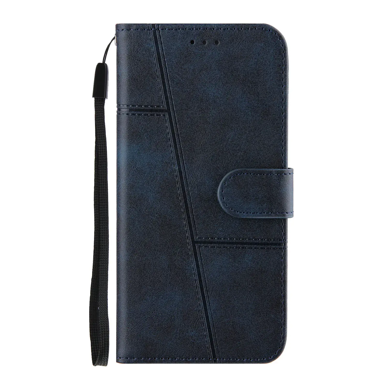 Pink Leather Phone Case with Wrist Strap - Image 3