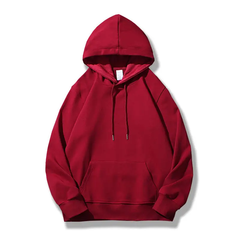 Blue Cotton Hooded Sweatshirt with Hood - Image 11