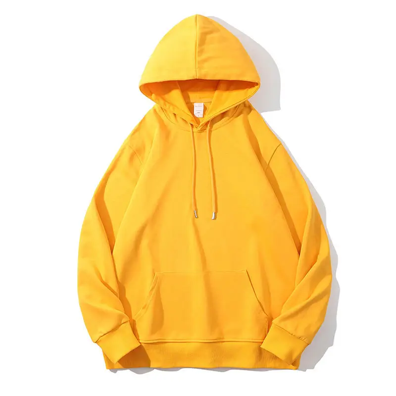 Blue Cotton Hooded Sweatshirt with Hood - Image 2