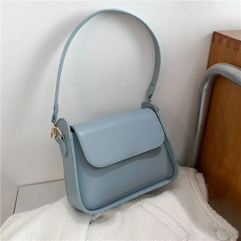 New Pure Color Women's Shoulder Messenger Bag 2022 - Image 3