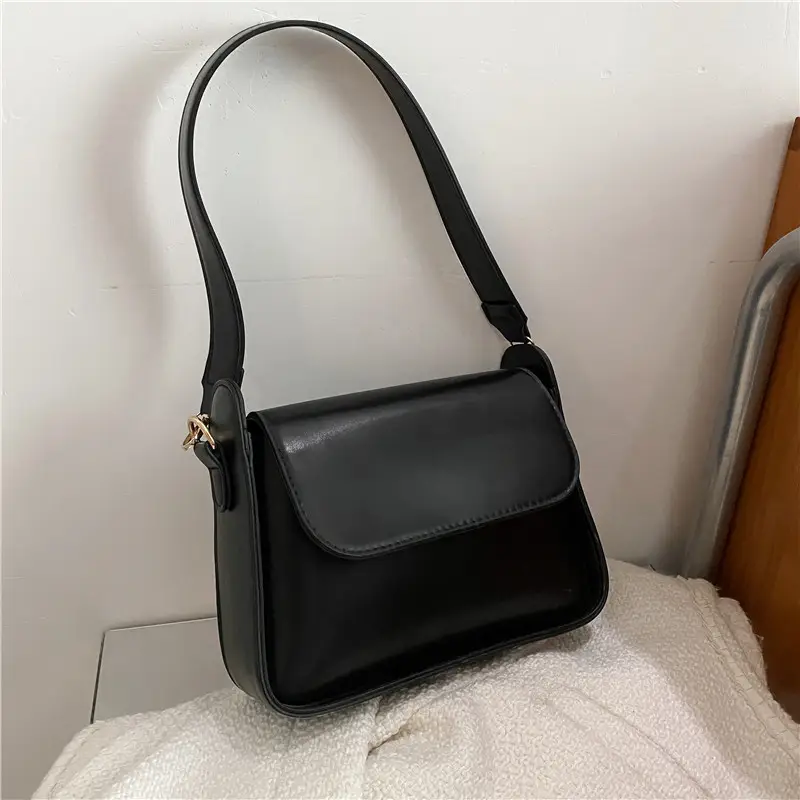 New Pure Color Women's Shoulder Messenger Bag 2022 - Image 2