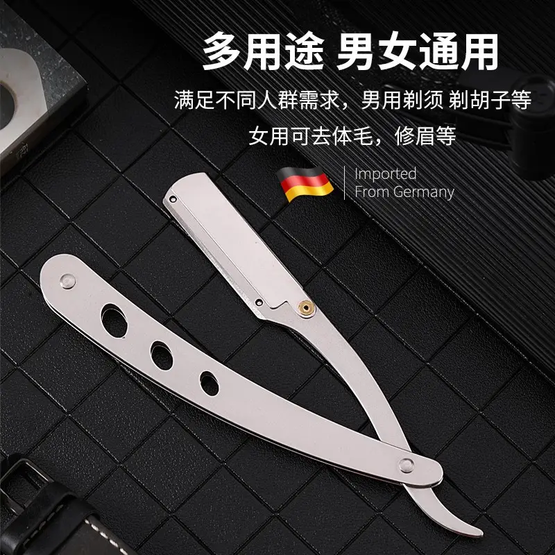 All-Steel Manual Hair Razor for Face and Body Shaving - Image 17
