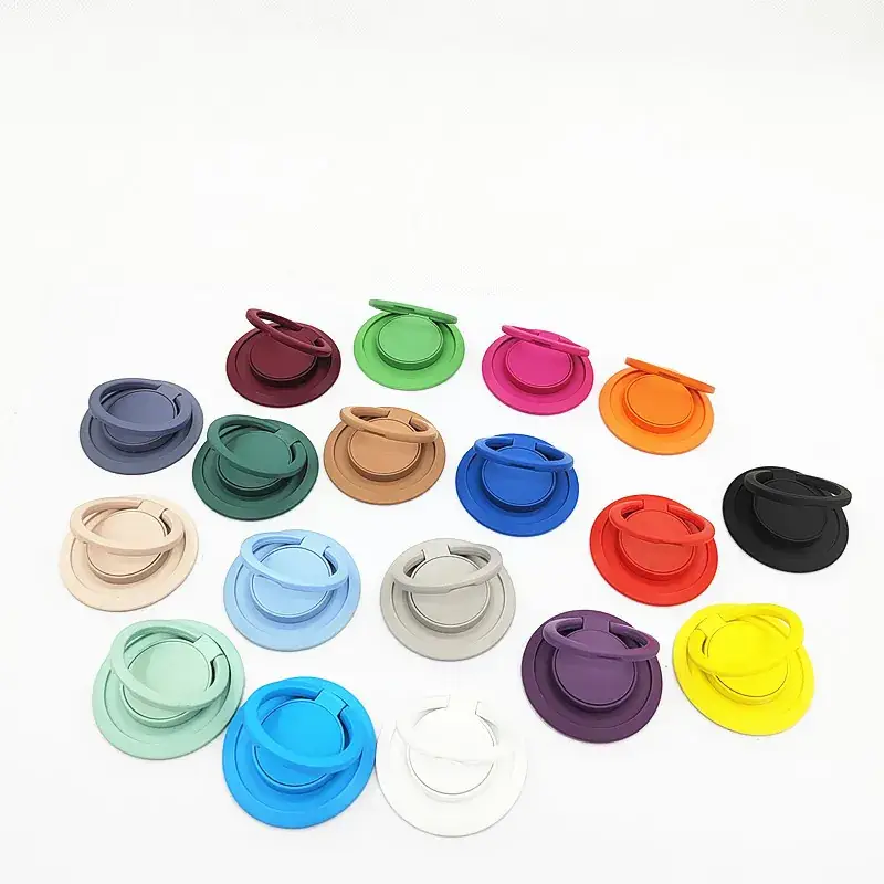 Round Mobile Phone Ring Buckle with Printed LOGO 360° Rotate - Image 7