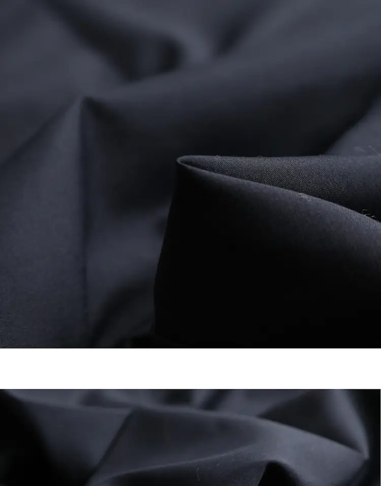 Women Korean 2025 Long Sleeve Black Shirt Anti-Wrinkle Draped — feature 16