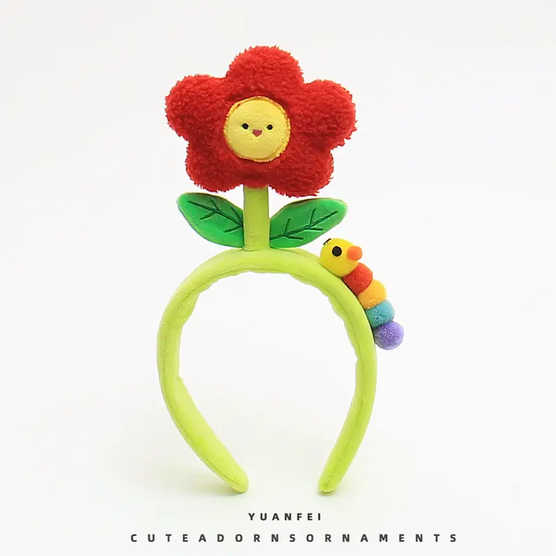 Plush Cartoon Face Wash Headband for Women 2024 - Image 102