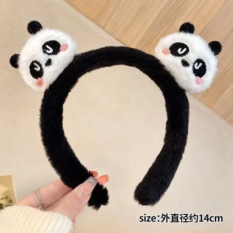 Plush Cartoon Face Wash Headband for Women 2024 - Image 11
