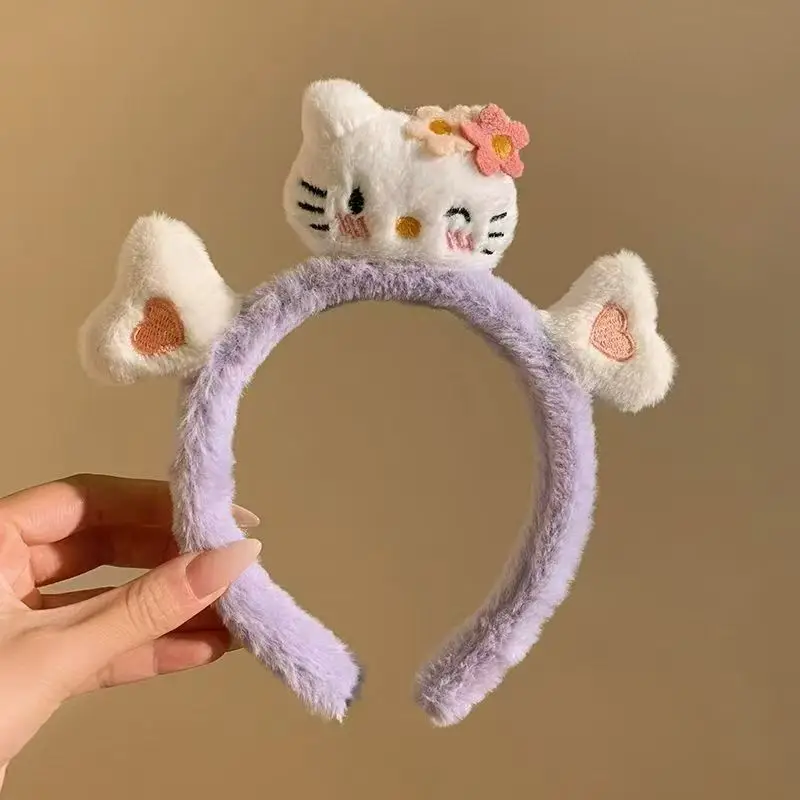 Plush Cartoon Face Wash Headband for Women 2024 - Image 114