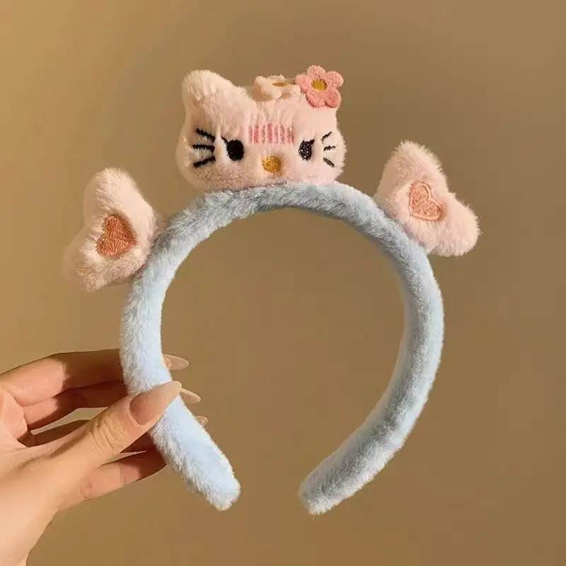 Plush Cartoon Face Wash Headband for Women 2024 - Image 115