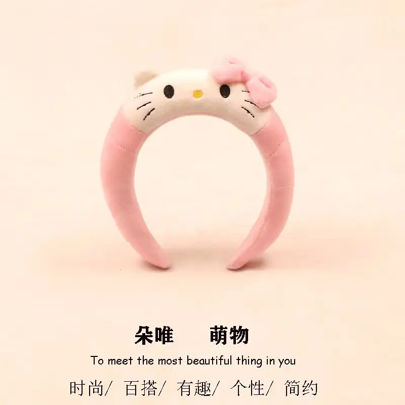 Plush Cartoon Face Wash Headband for Women 2024 - Image 122