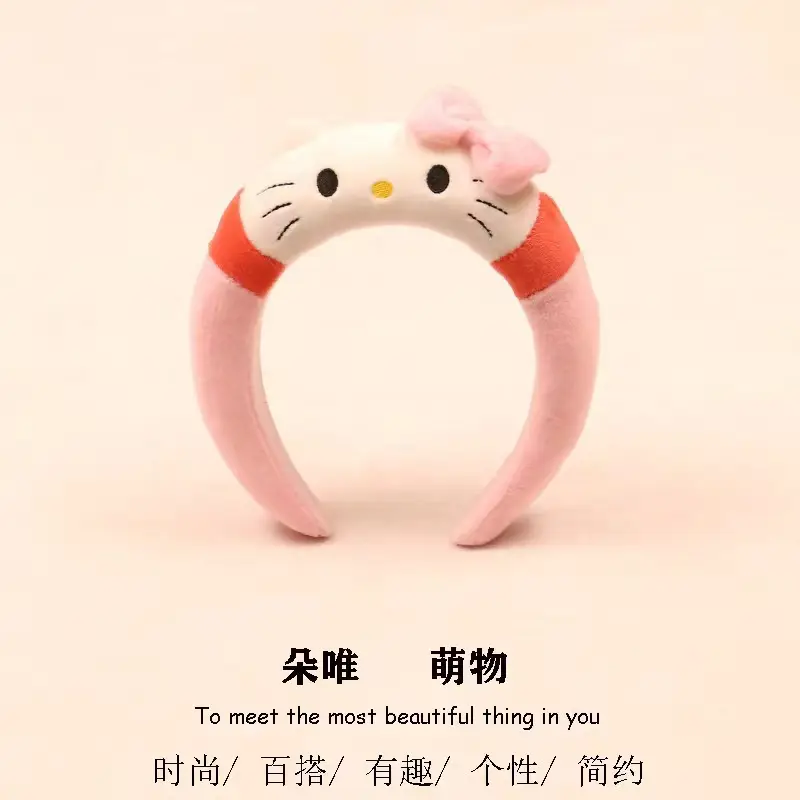 Plush Cartoon Face Wash Headband for Women 2024 - Image 124