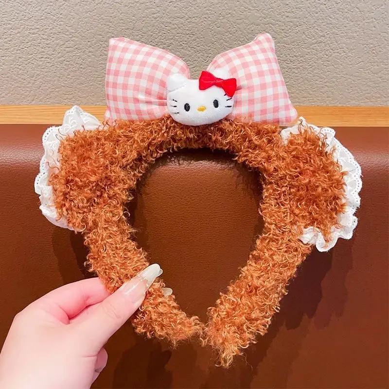 Plush Cartoon Face Wash Headband for Women 2024 - Image 133