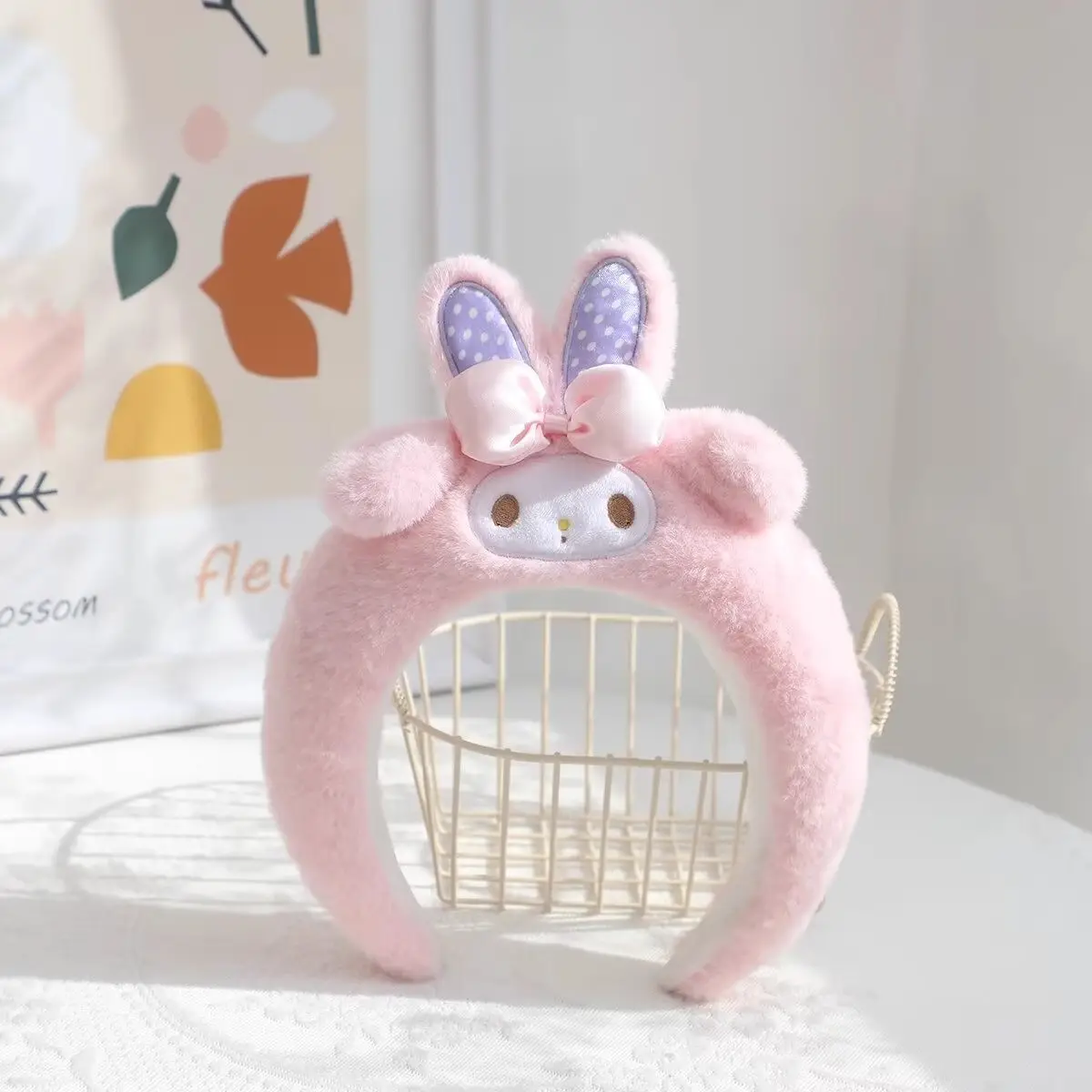 Plush Cartoon Face Wash Headband for Women 2024 - Image 137