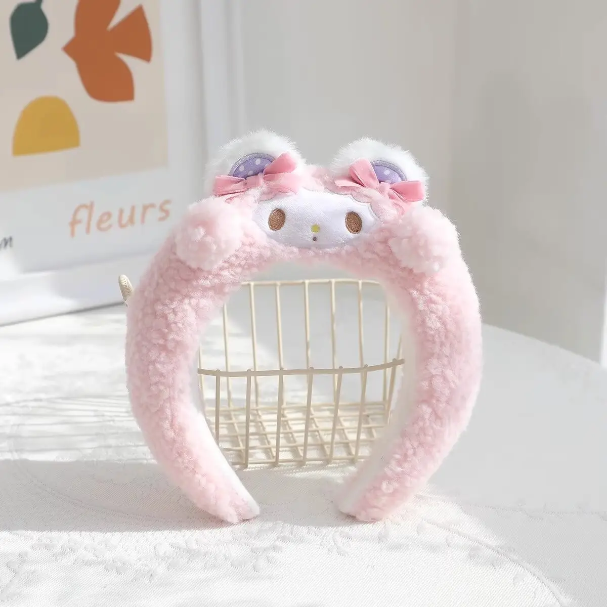Plush Cartoon Face Wash Headband for Women 2024 - Image 138