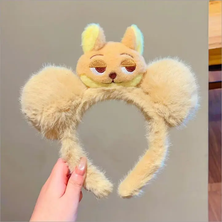 Plush Cartoon Face Wash Headband for Women 2024 - Image 149
