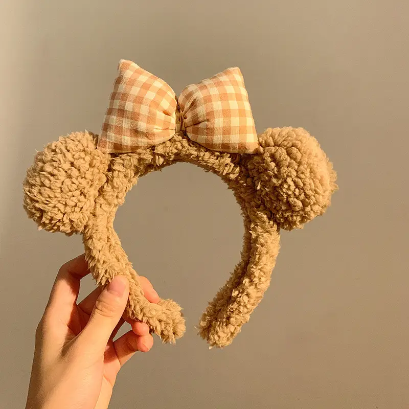 Plush Cartoon Face Wash Headband for Women 2024 - Image 16