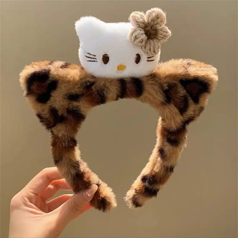 Plush Cartoon Face Wash Headband for Women 2024 - Image 23