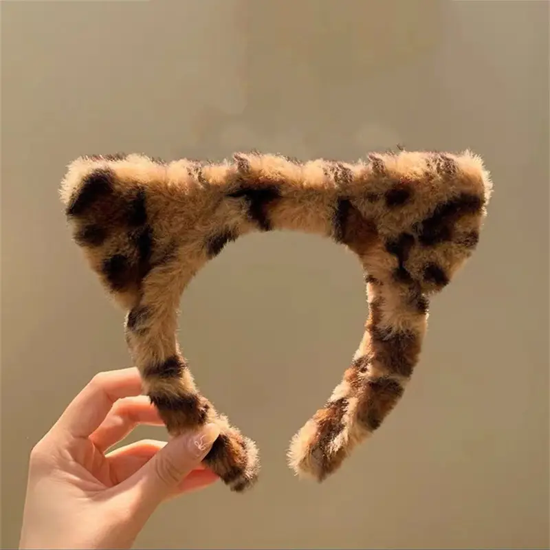 Plush Cartoon Face Wash Headband for Women 2024 - Image 25