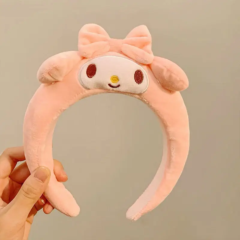 Plush Cartoon Face Wash Headband for Women 2024 - Image 68