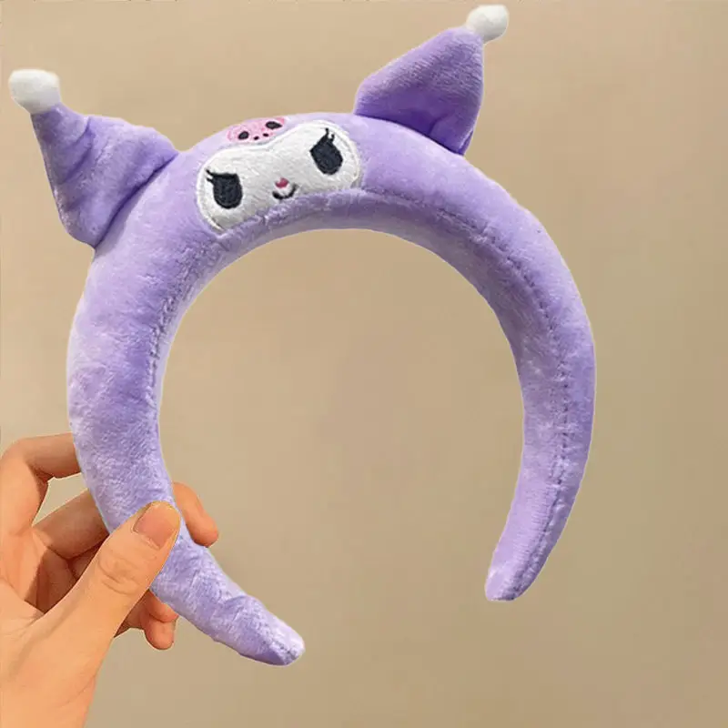 Plush Cartoon Face Wash Headband for Women 2024 - Image 70