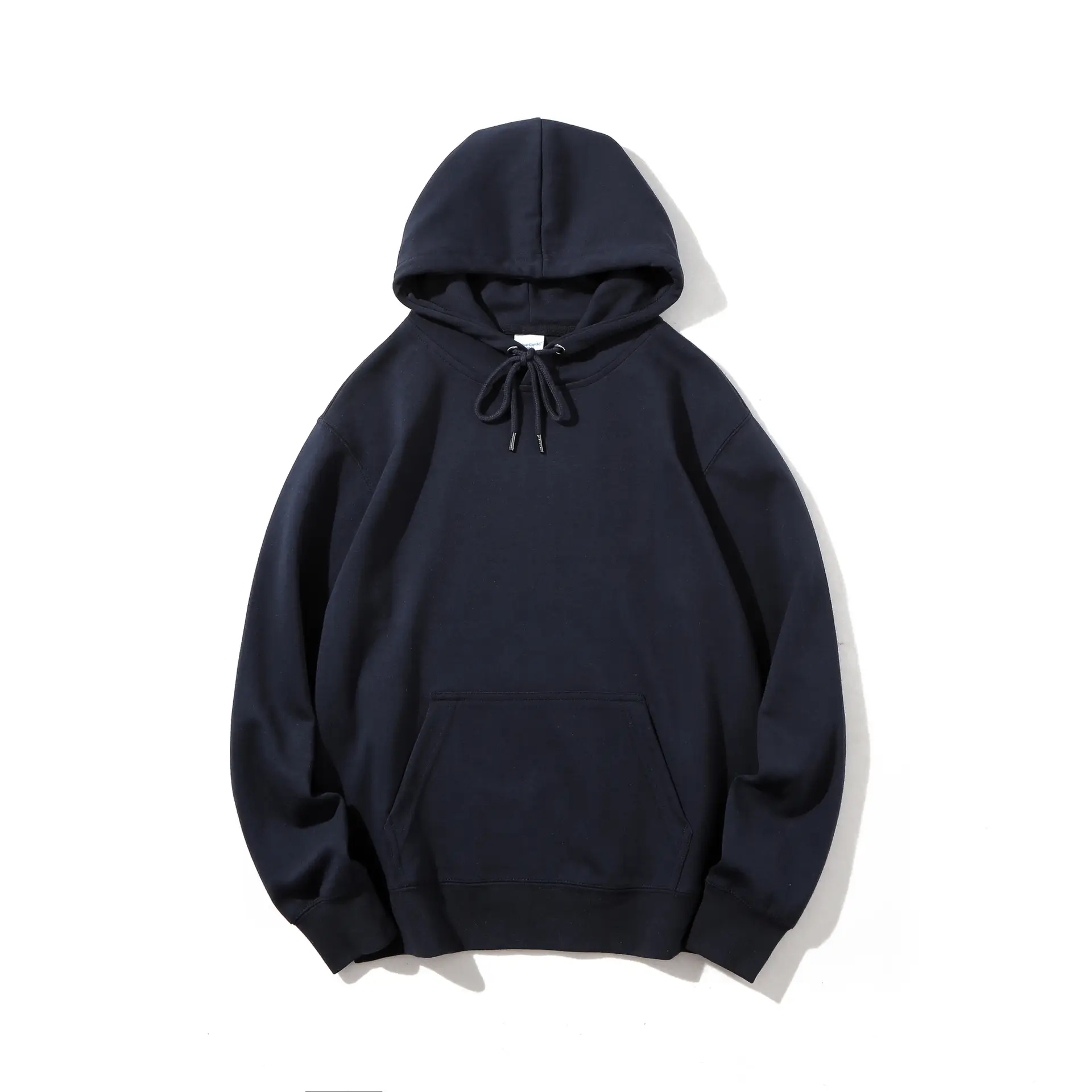 Light Blue Hooded Sweatshirt with Drawstring Cap - Image 13