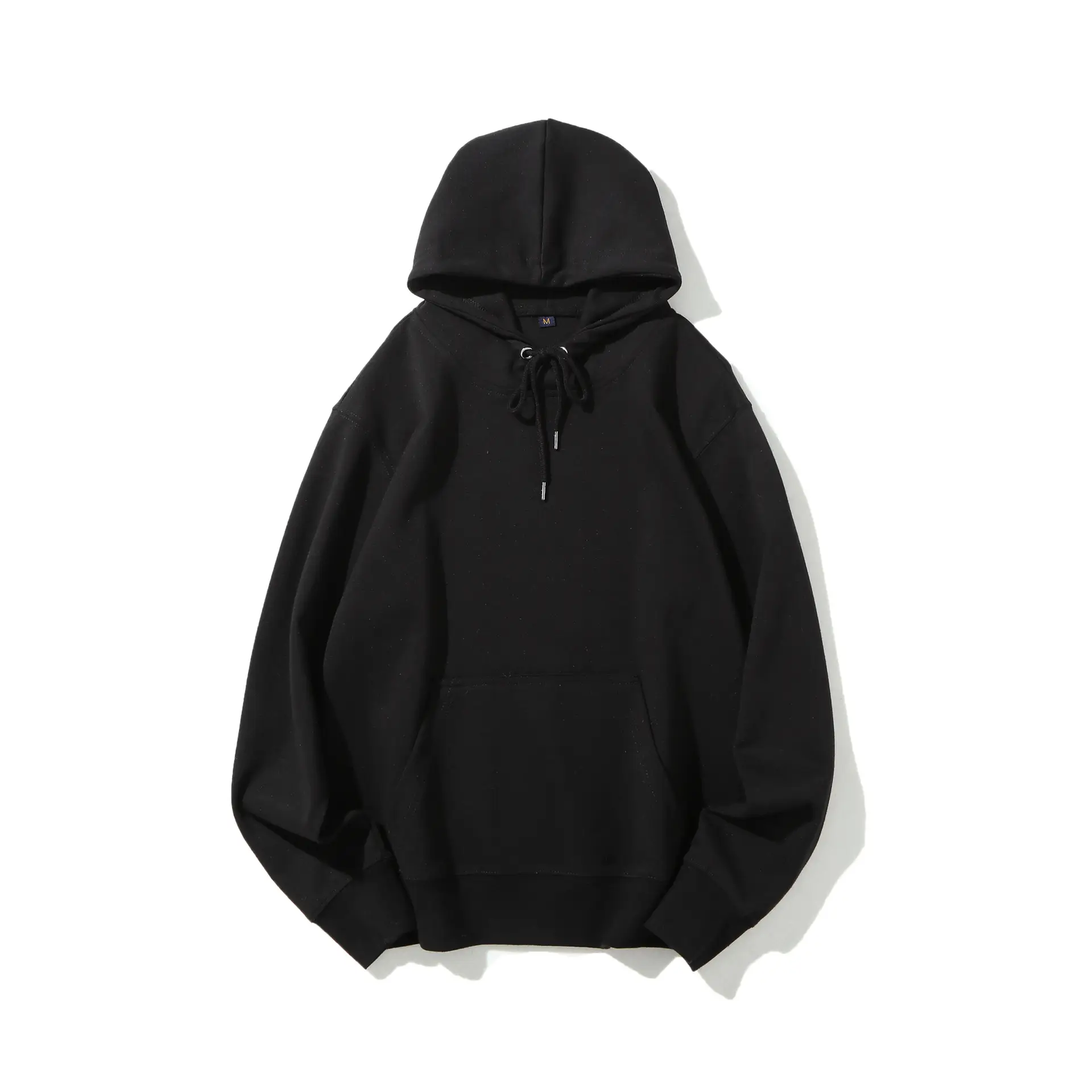 Light Blue Hooded Sweatshirt with Drawstring Cap - Image 2