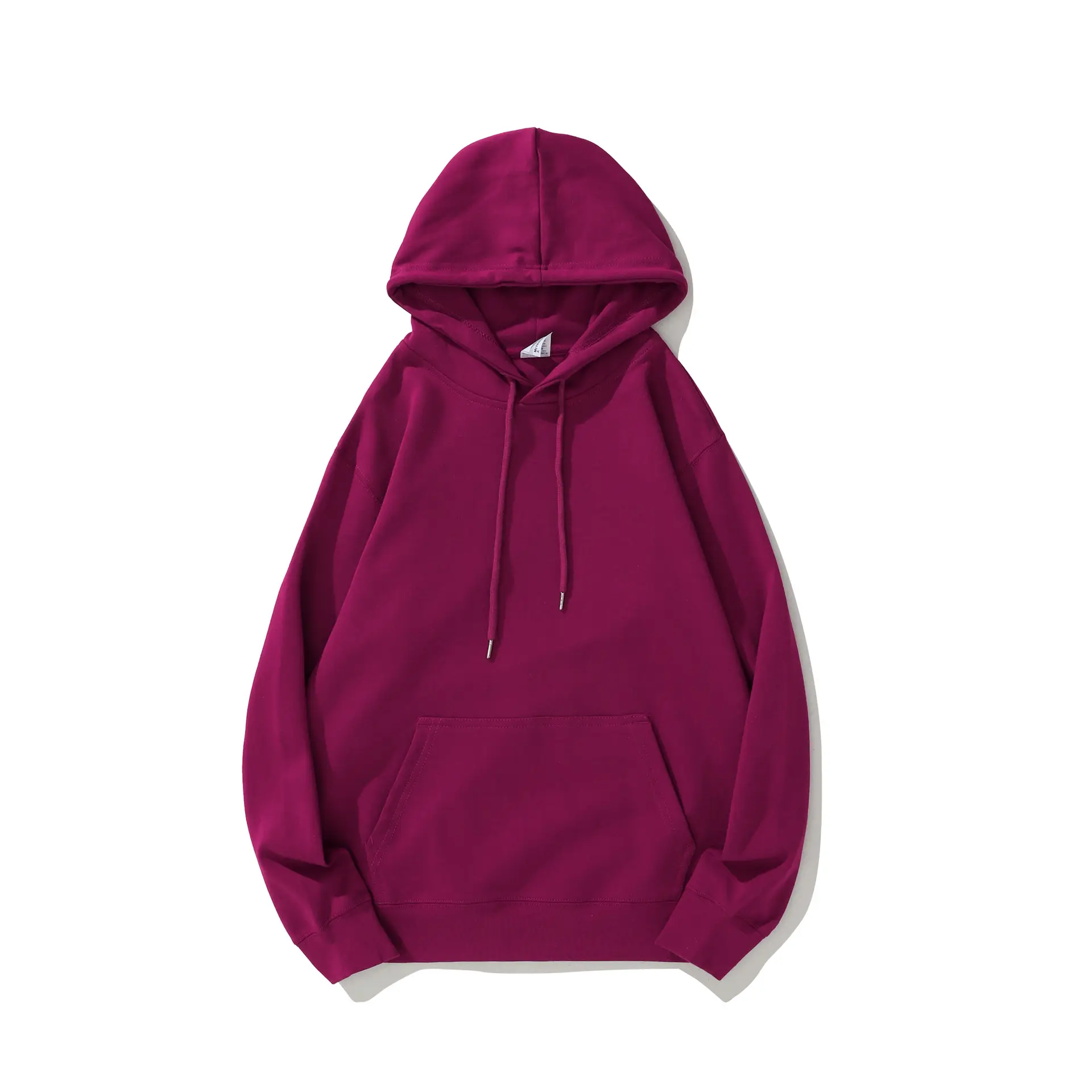 Light Blue Hooded Sweatshirt with Drawstring Cap - Image 18