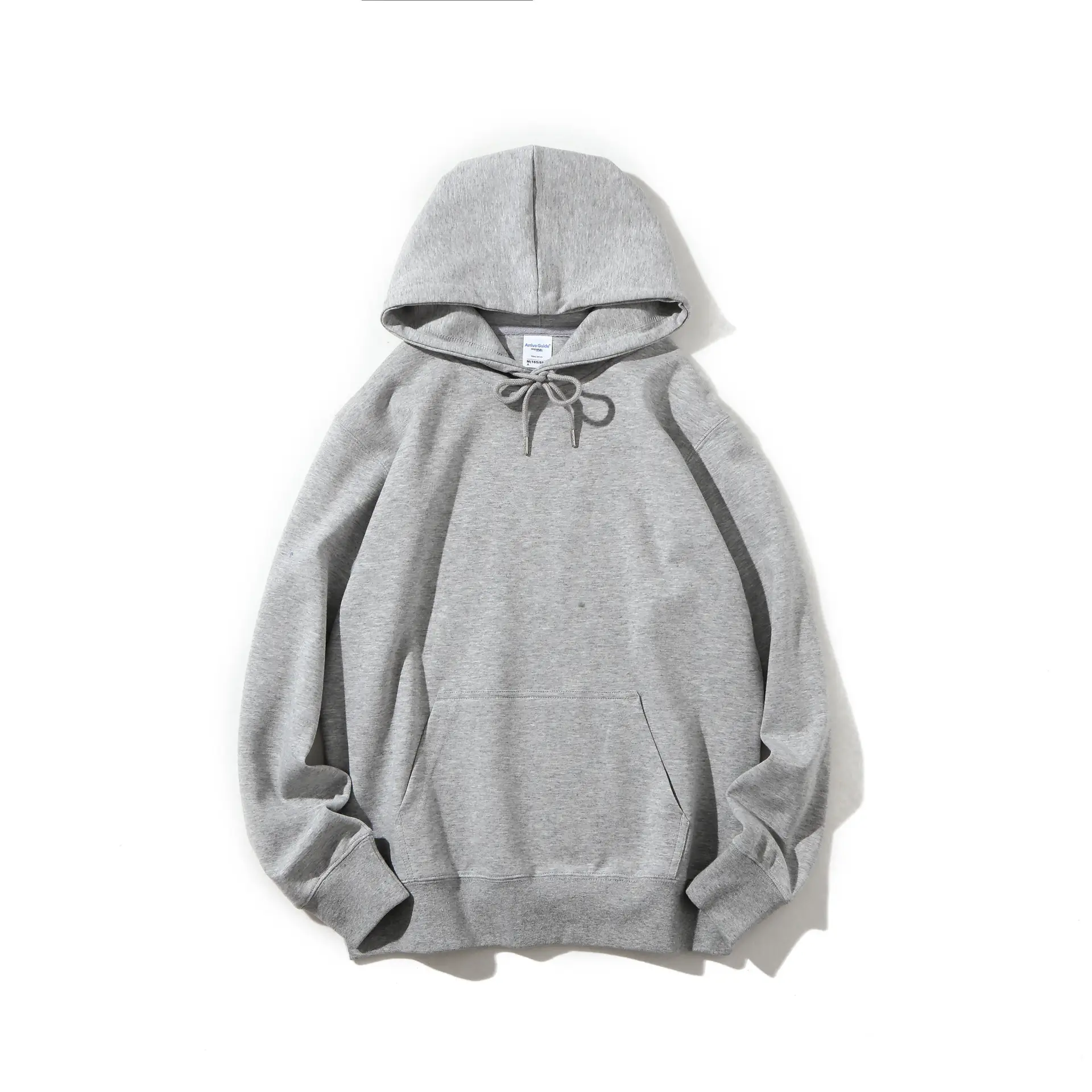 Light Blue Hooded Sweatshirt with Drawstring Cap - Image 4