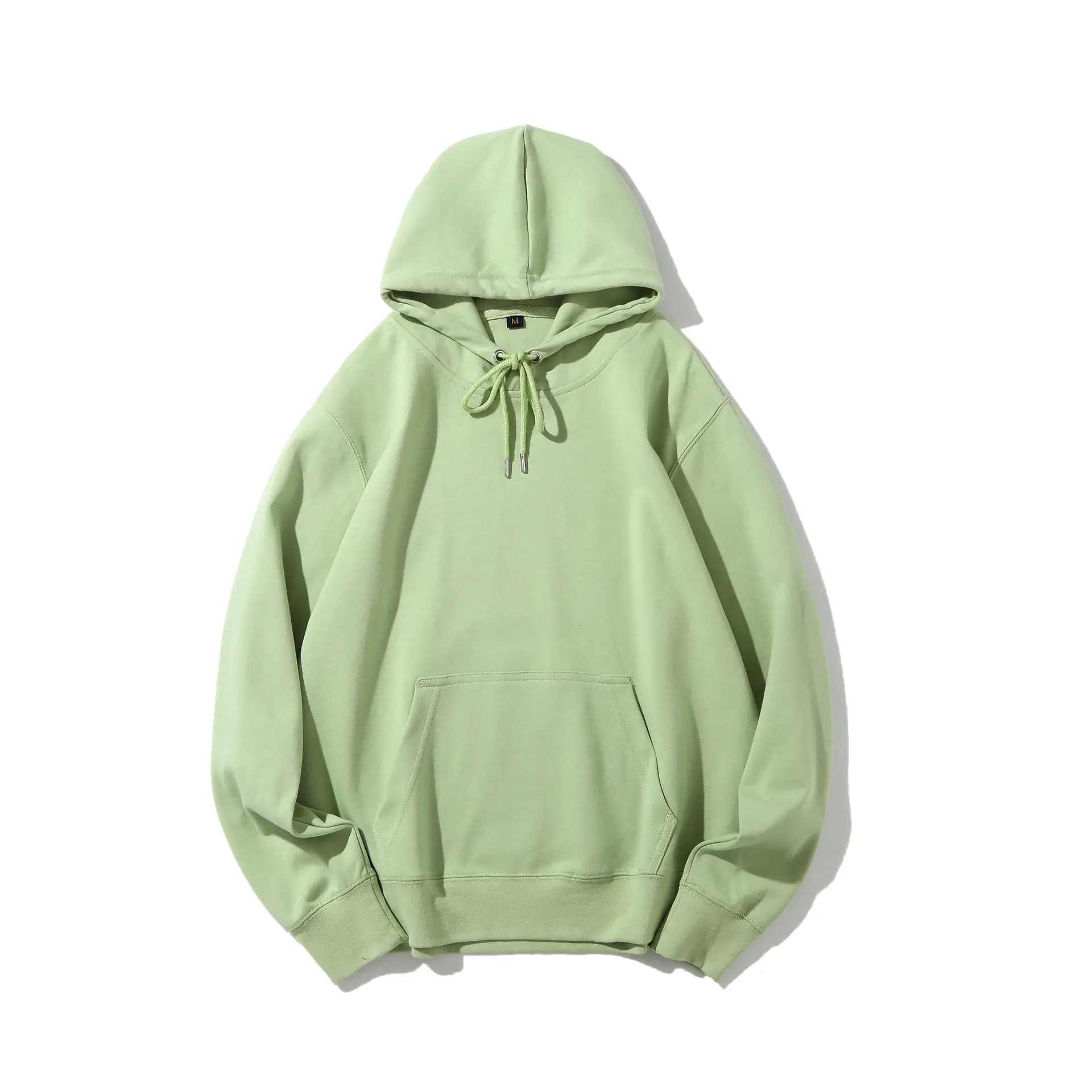 Light Blue Hooded Sweatshirt with Drawstring Cap - Image 6