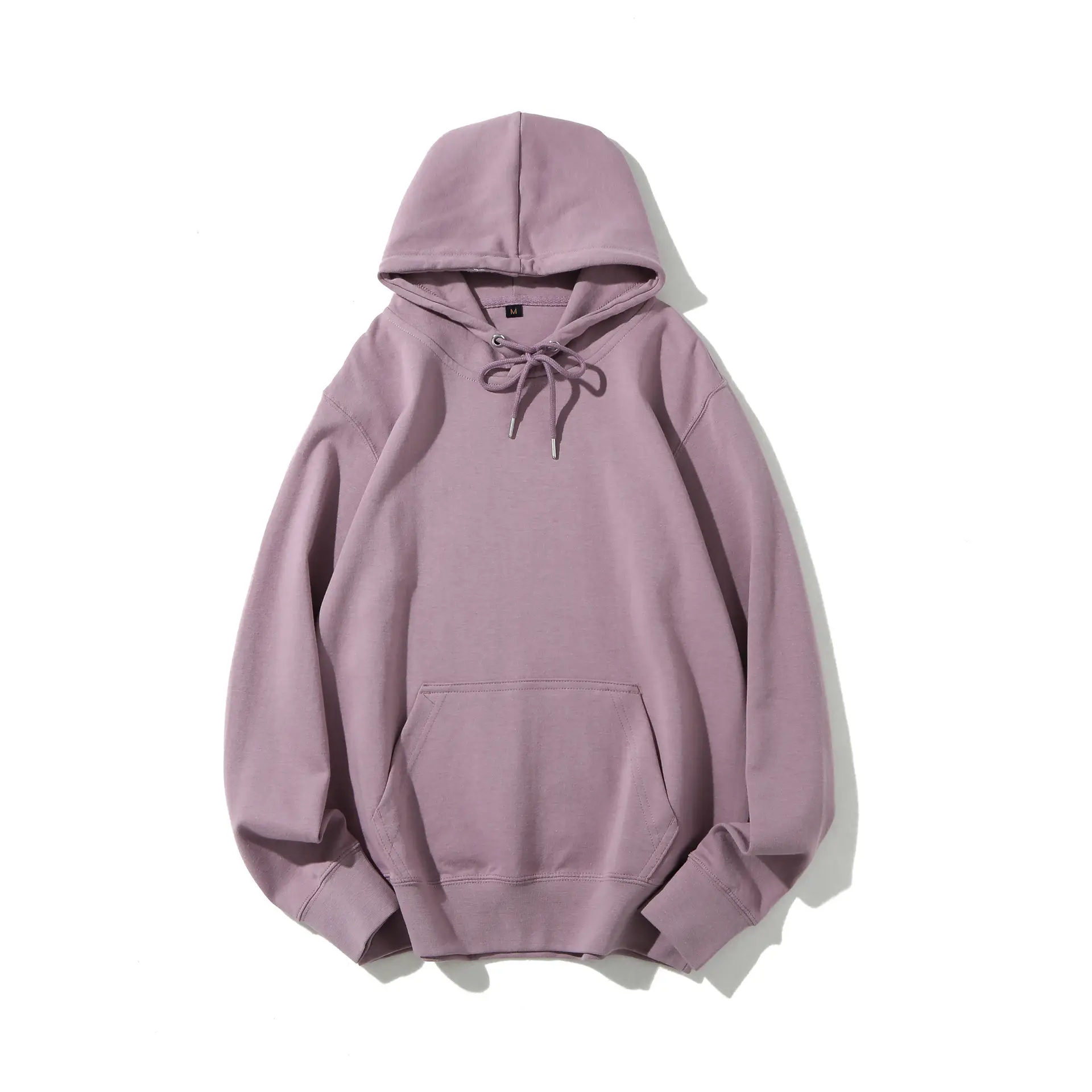 Light Blue Hooded Sweatshirt with Drawstring Cap - Image 8