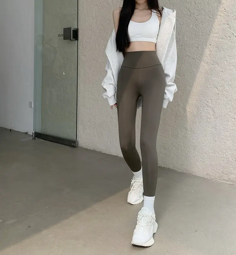 Women's Slim Fit Yoga Pants with High Waist Design - Image 3