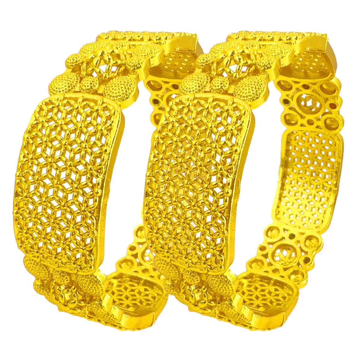 Luxury Gold Plated Dubai Bride Bracelet for Women - Image 23