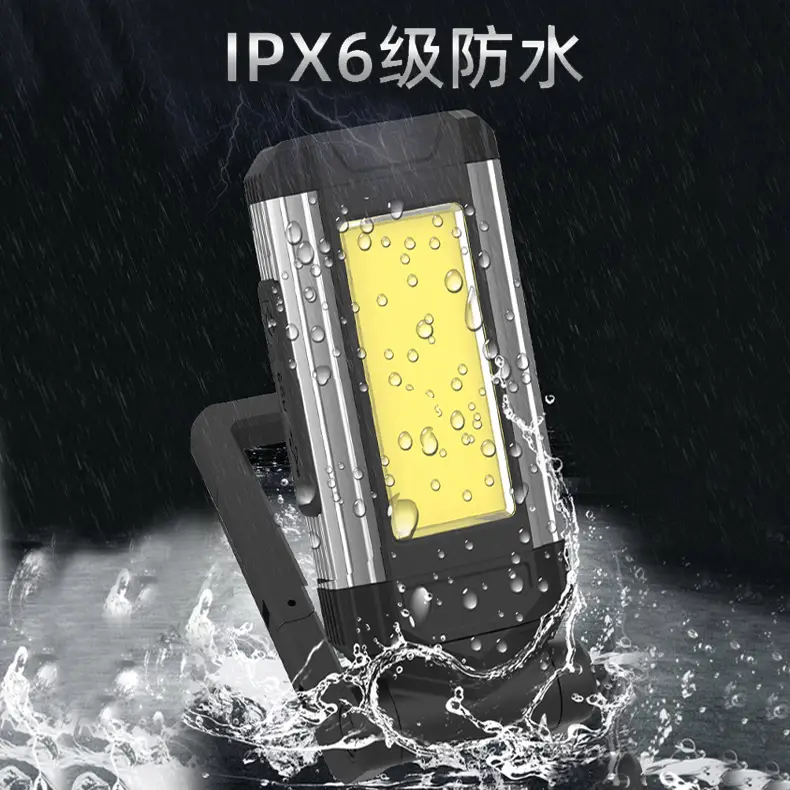 Magnetic Emergency Flashlight USB Rechargeable Camping Light - Image 4
