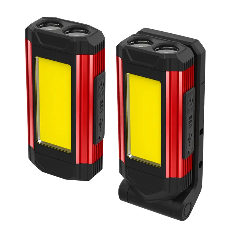 Magnetic Emergency Flashlight USB Rechargeable Camping Light - Image 5
