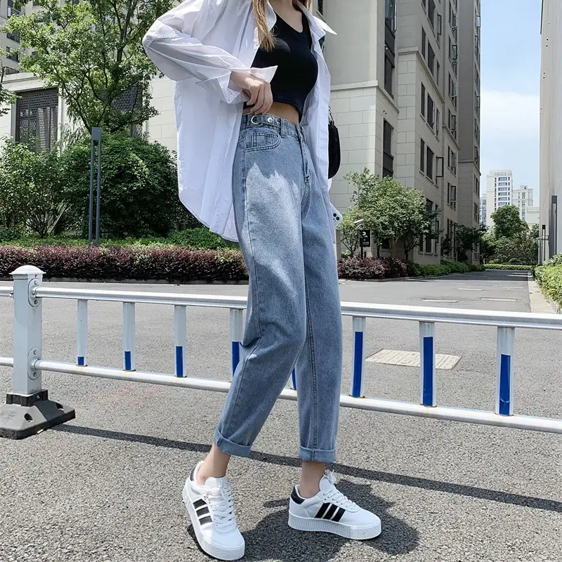 Salt Style Skinny Jeans Women Spring Autumn 2021 - Image 4
