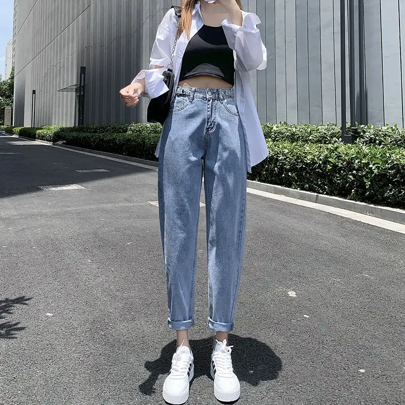 Salt Style Skinny Jeans Women Spring Autumn 2021 - Image 6