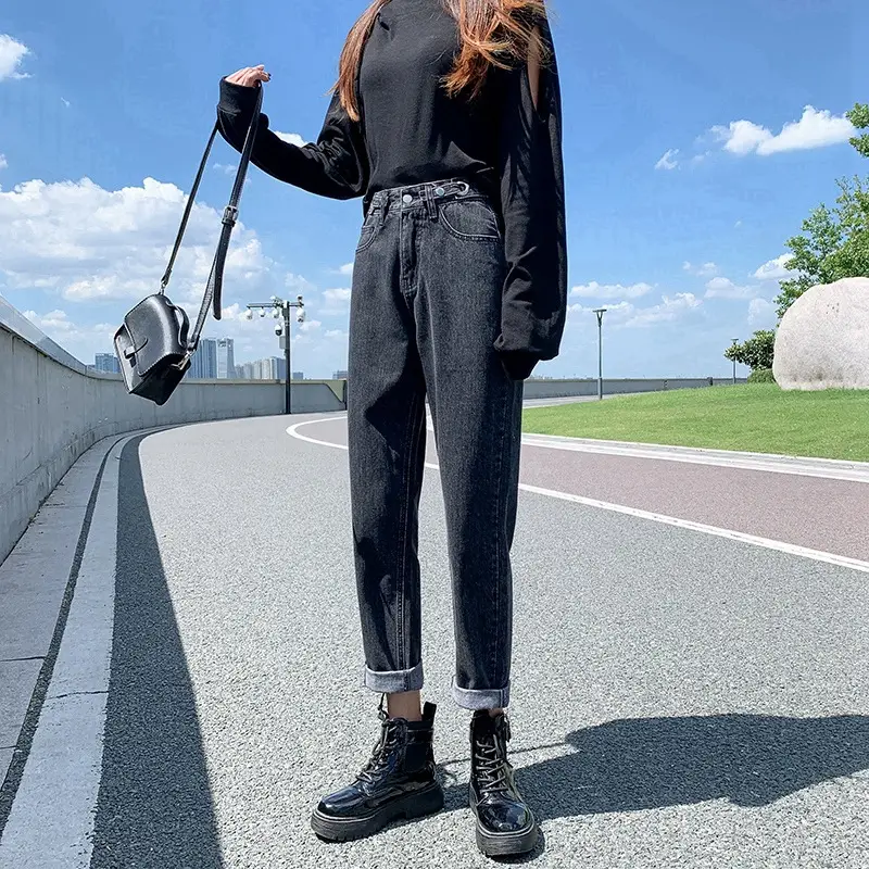 Salt Style Skinny Jeans Women Spring Autumn 2021 - Image 2