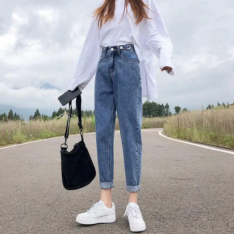 Salt Style Skinny Jeans Women Spring Autumn 2021 - Image 3