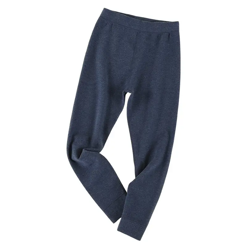 Girls Fleece Lined Warm Pants Grey Large - Image 14