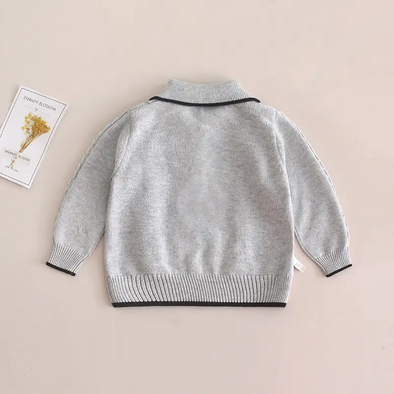 Children's Knitted Round Neck Sweater 2021 - Image 2