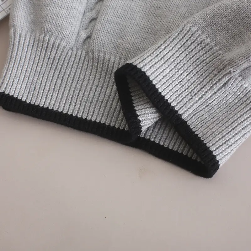 Children's Knitted Round Neck Sweater 2021 - Image 3