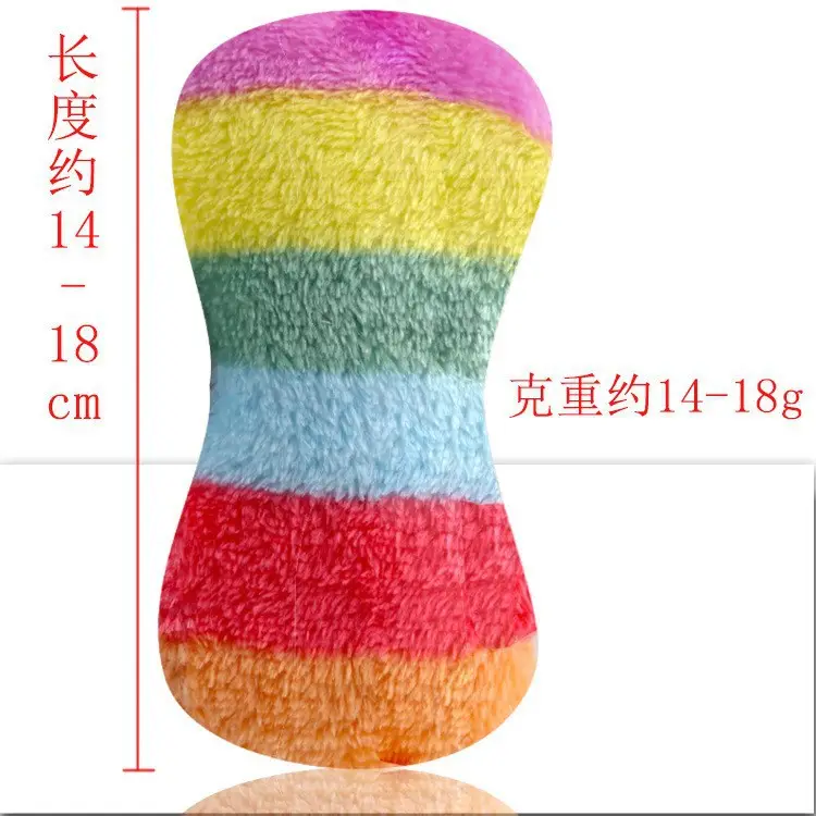 Plush Dog French Bulldog Bite Resistant Ball Rope Sound Toy Fruit Cartoon Animal Cat Cat Pet Supplies