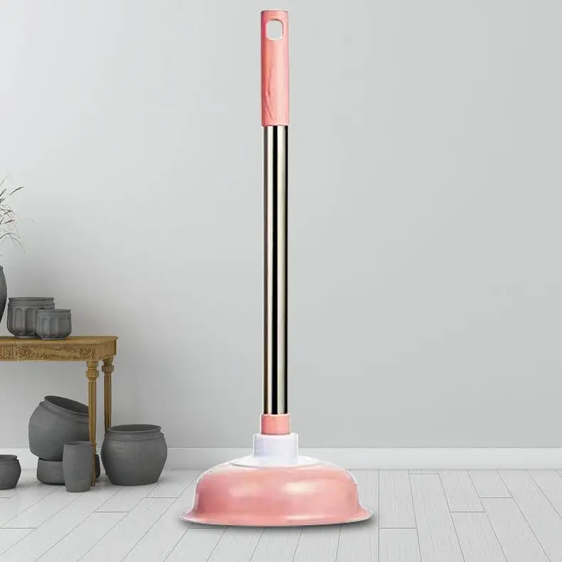 Water Plug Toilet Blockage Tool Pink - Image 3