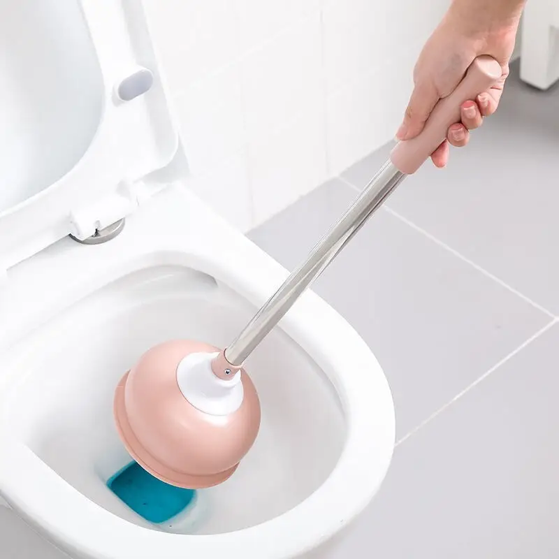 Water Plug Toilet Blockage Tool Pink - Image 4